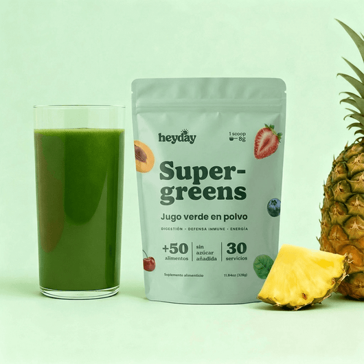Super-Greens: Jugo Verde en Polvo