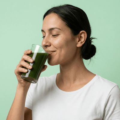 Super-Greens: Jugo Verde en Polvo