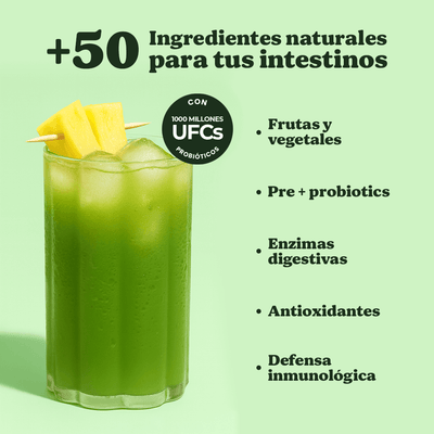 Super-Greens: Jugo Verde en Polvo