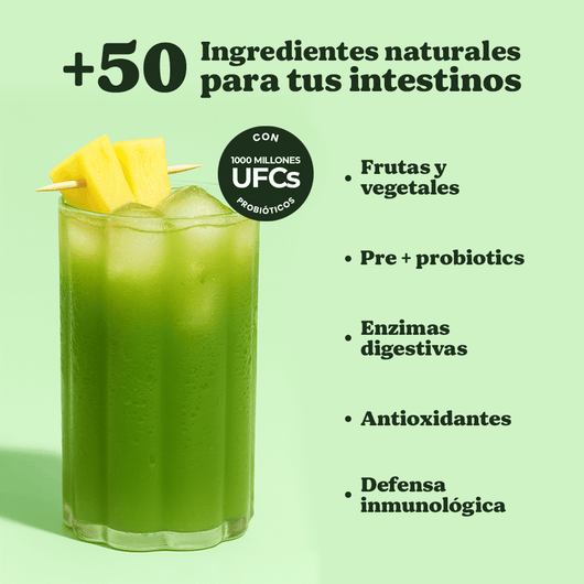 Super-Greens: Jugo Verde en Polvo